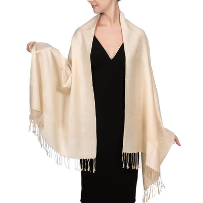 Foviel Tibetischer Cashew Jacquardigalls Schal Frühling Herbst Winter Warm Gemütlicher Schal Wrap