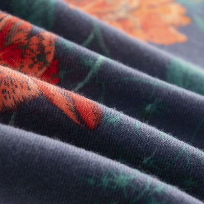 Buddha Stones Tibetan Multiflora Rose Print Pattern Design Shawl Fall Winter Cozy Warm Scarf Wrap - image 6