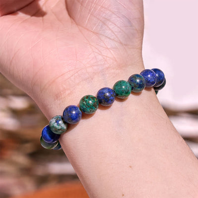Buddha Stones Love Self Green Series Calm Balance Support Bracelet Bracelet BS 14