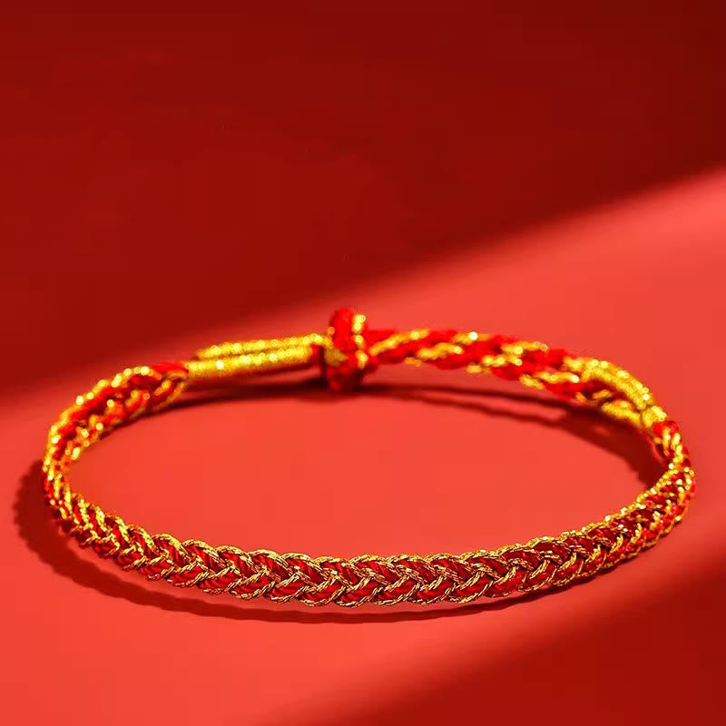 Buddha Stones Red String Yellow String Luck Bracelet Bracelet BS 2