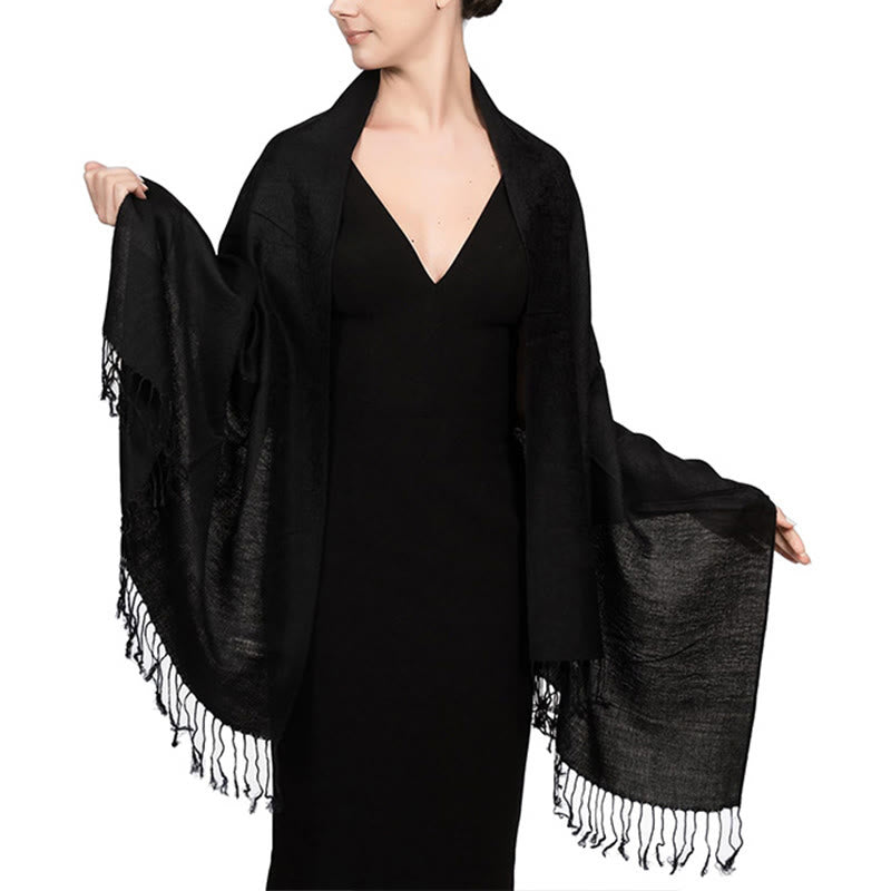 Foviel Tibetischer Cashew Jacquardigalls Schal Frühling Herbst Winter Warm Gemütlicher Schal Wrap