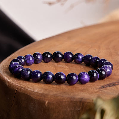 Foviel Purple Tiger Eye Creativity Bracelet