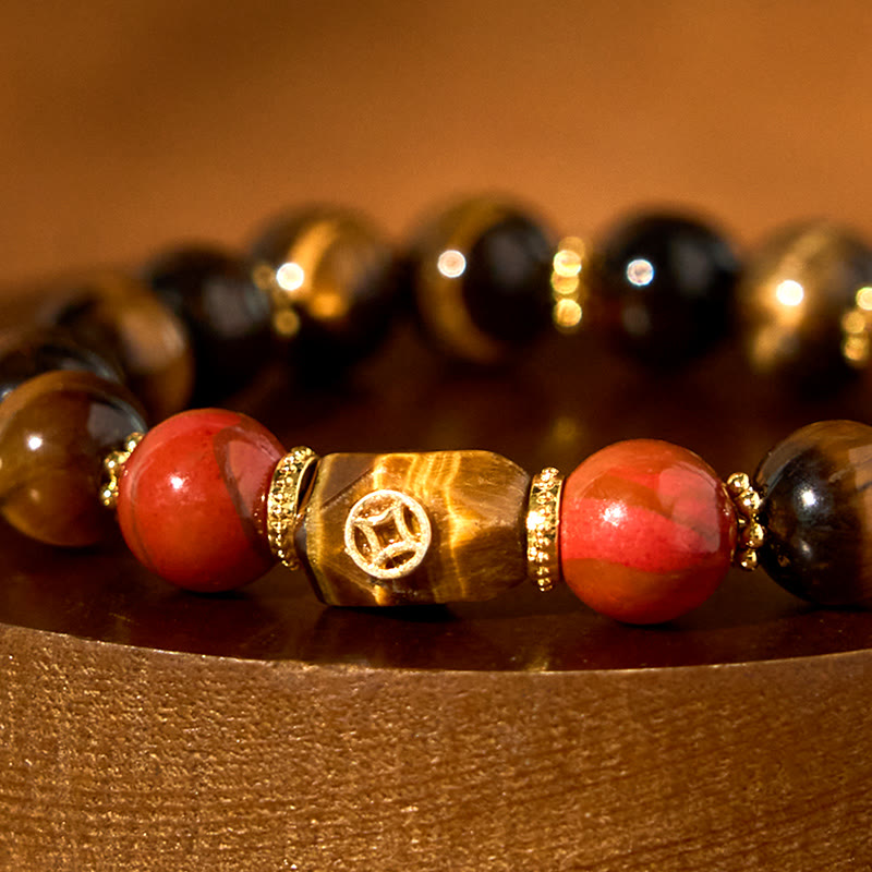 Buddha Stones Tiger Eye Courage Bracelet - image 3