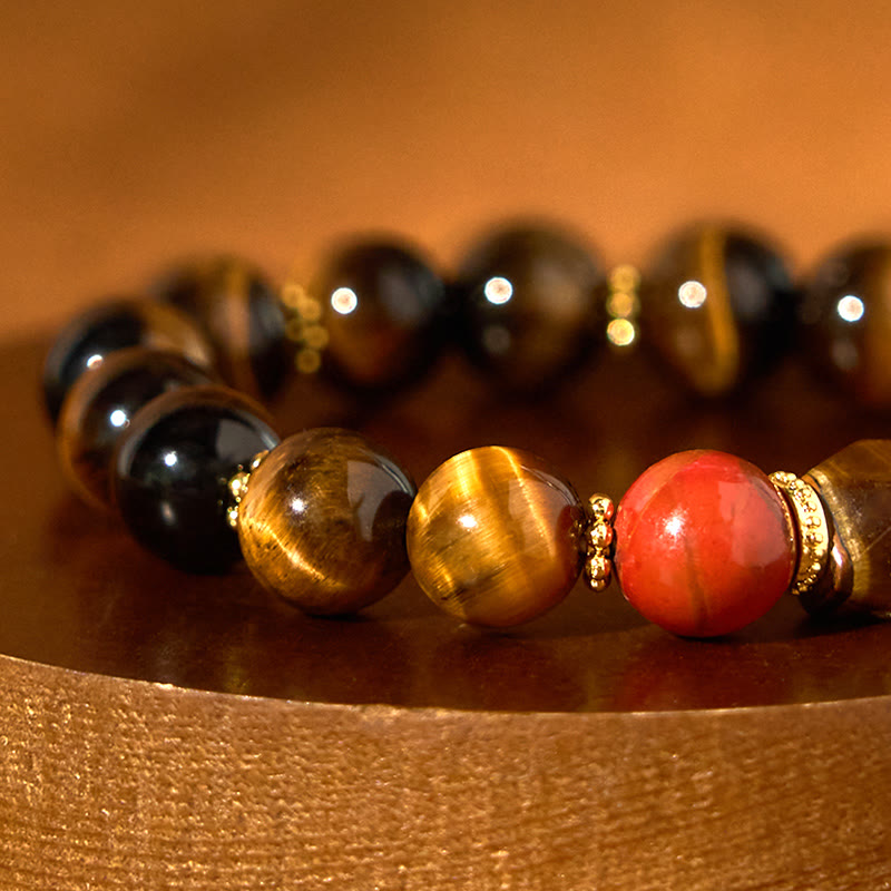 Buddha Stones Tiger Eye Courage Bracelet - image 4