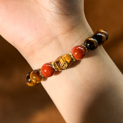 Buddha Stones Tiger Eye Courage Bracelet - image 6