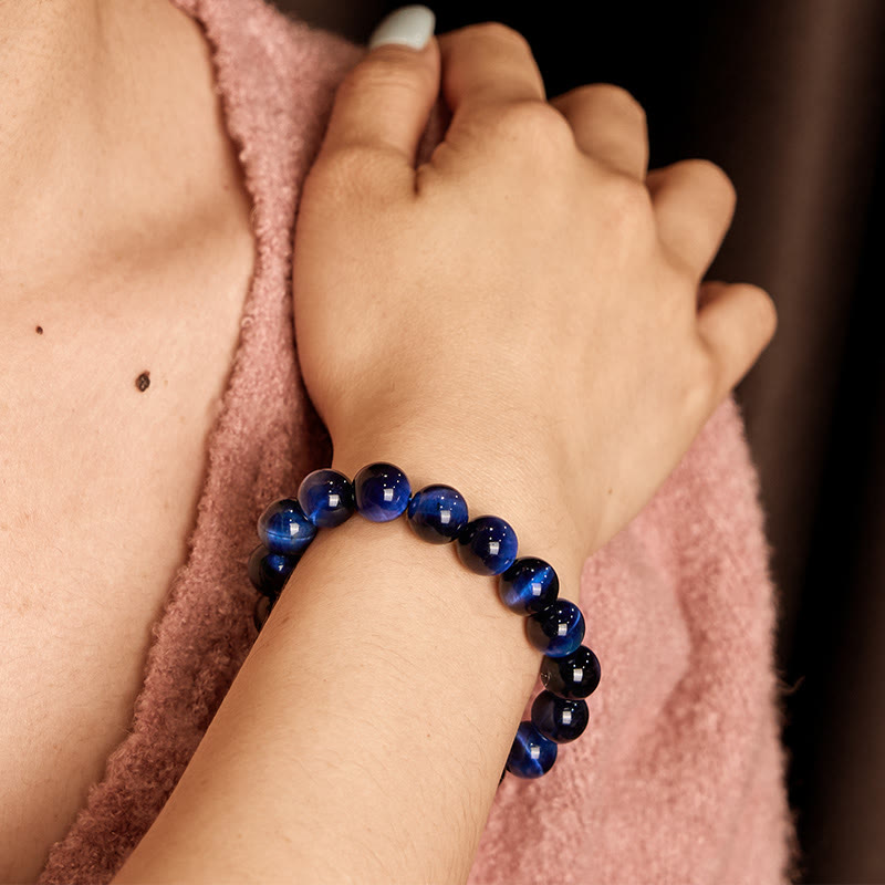 Foviel Blue Tiger Eye Balance Bracelet