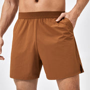 Shorts de sport décontractés et amples à séchage rapide en nylon pour homme avec poches Foviel