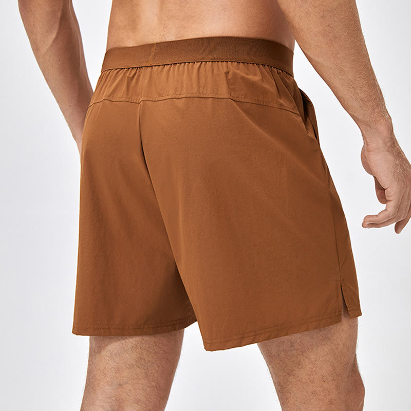 Buddha Stones Men's Casual Loose Nylon Quick Dry Sports Shorts With Pockets - image 3
