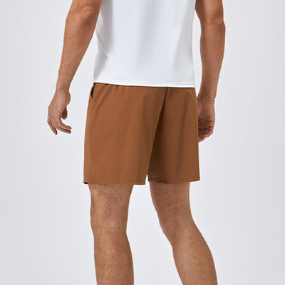 Buddha Stones Men's Casual Loose Nylon Quick Dry Sports Shorts With Pockets - image 5
