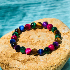 Foviel Tiger Eye Resolve Courage Bracelet
