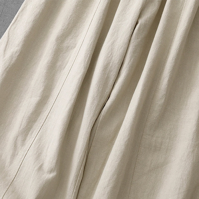 Pantalon harem décontracté pour femme Foviel avec poches