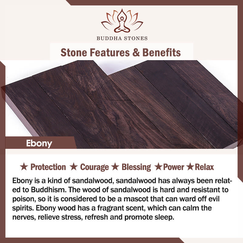 Buddha Stones Lacquer Craft Cute Cat  Ebony Blessing Desk Decoration - image 7