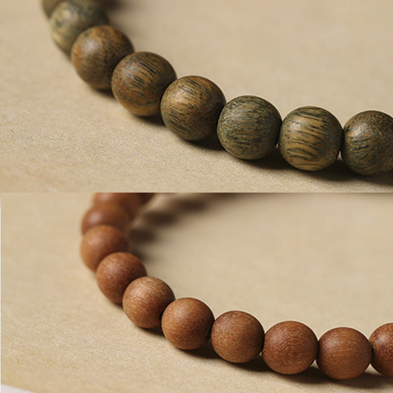 Foviel Grün Sandelholz Gold Sandelholz Niedlich Kaninchen positives Armband