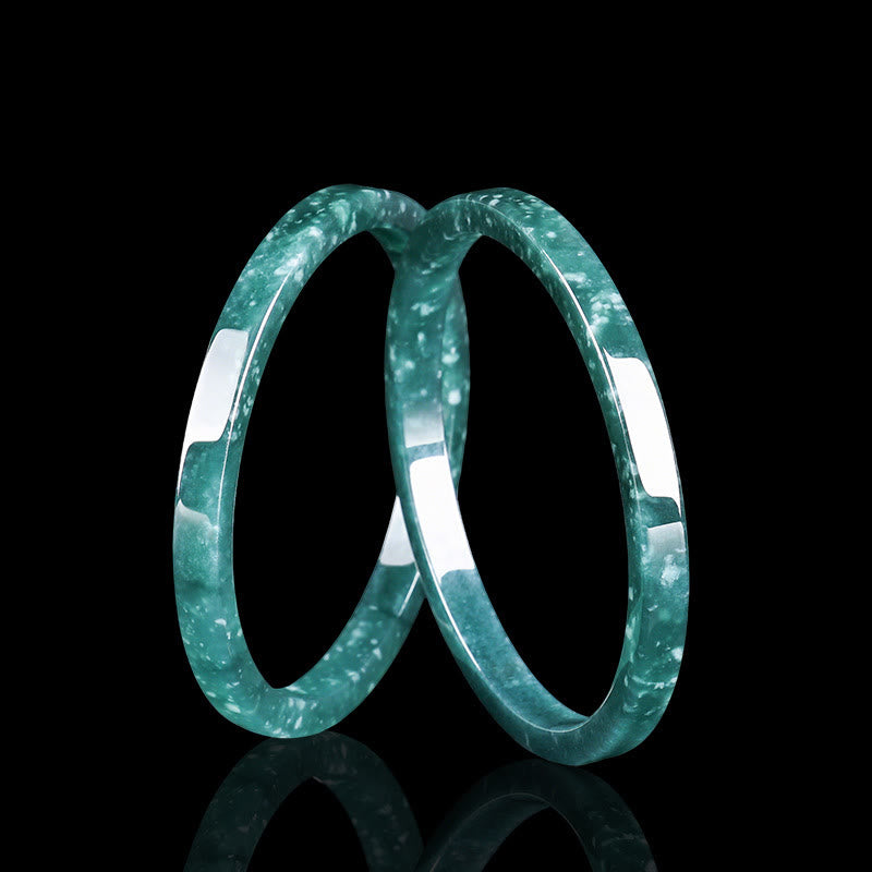 Foviel Natürliche Jade Abundance Dünnes Armband