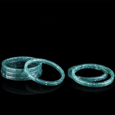 Foviel Natürliche Jade Abundance Dünnes Armband