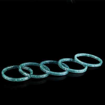 Foviel Natürliche Jade Abundance Dünnes Armband