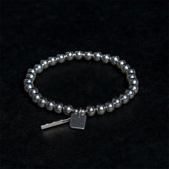 Foviel Titan Stahl Good Glück Balance Armband