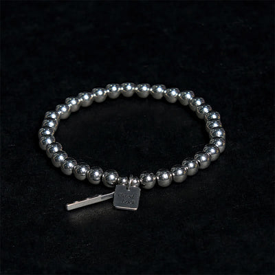 Foviel Titan Stahl Good Glück Balance Armband