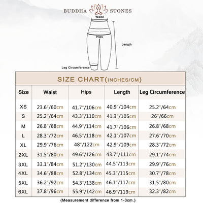 Buddha Stones Pure Cotton Casual Koi Fish Gold Ink Background Pattern Women's Elastic Waist Harem Pants - image 5