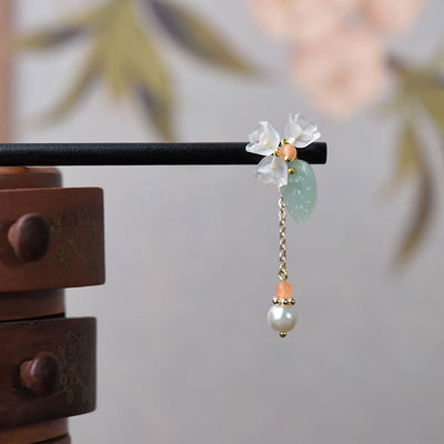 Foviel Ebony Liuli Lily of the Valley Courage Hairpin