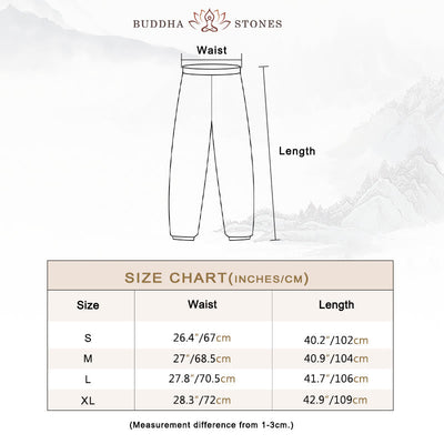 Buddha Stones 2Pcs V-Neck Three Quarter Sleeve Shirt Top Pants Meditation Zen Tai Chi Cotton Clothing Women's Set - image 4