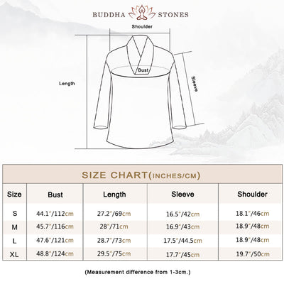 Buddha Stones 2Pcs V-Neck Three Quarter Sleeve Shirt Top Pants Meditation Zen Tai Chi Cotton Clothing Women's Set - image 3