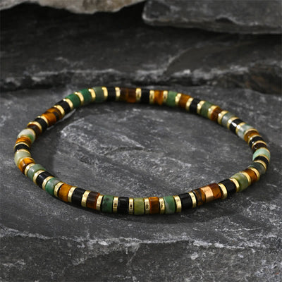 FREE Today: Support and Powerful Natural Hematite Tiger Eye Stones Bracelet