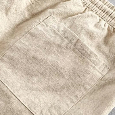 Buddha Stones Drawstring Elastic Waist Men's Shorts With Pockets - image 17