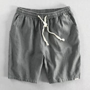 Foviel Drawstring Elastic Waist Men's Shorts With Pockets