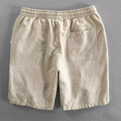 Buddha Stones Drawstring Elastic Waist Men's Shorts With Pockets - image 13