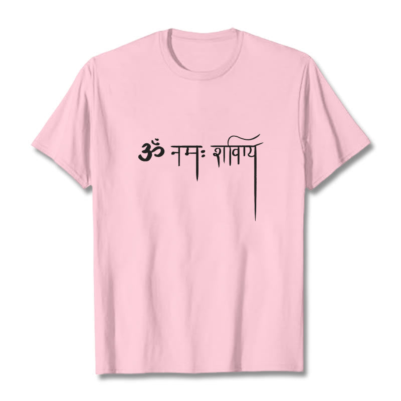 T-shirt Foviel Sanskrit Namah Shivaya Tee