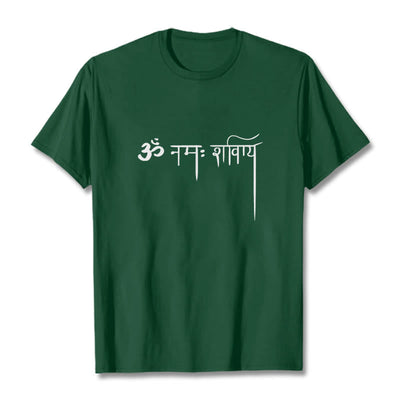 T-shirt Foviel Sanskrit Namah Shivaya Tee