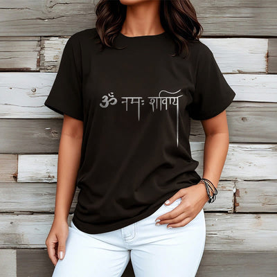 T-shirt Foviel Sanskrit Namah Shivaya Tee
