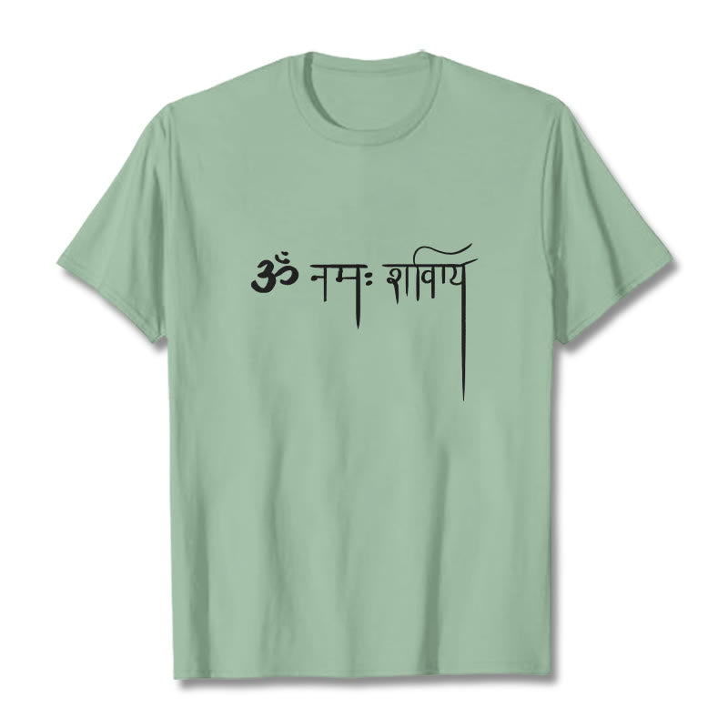 T-shirt Foviel Sanskrit Namah Shivaya Tee