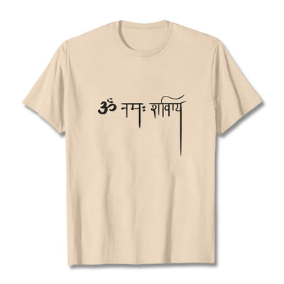 T-shirt Foviel Sanskrit Namah Shivaya Tee
