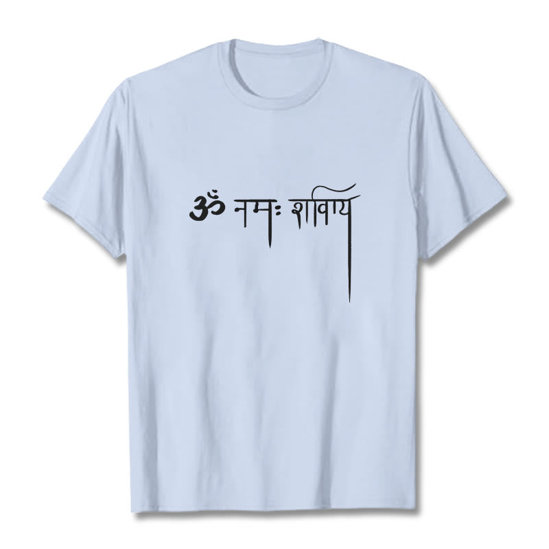 T-shirt Foviel Sanskrit Namah Shivaya Tee