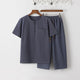 Camiseta gris pizarra y pantalón gris pizarra / US/UK/AU36，EU46 (L)