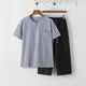 Camiseta azul acero claro y pantalón negro / US/UK/AU36，EU46 (L)