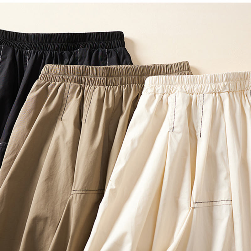 Foviel Summer Casual Irregular Design Women's Skirt With Pockets