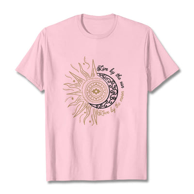 Foviel Live By The Sun Love By The Moon Tee T-shirt