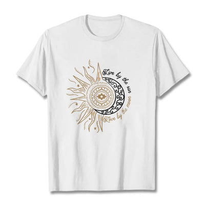 Foviel Live By The Sun Love By The Moon Tee T-shirt