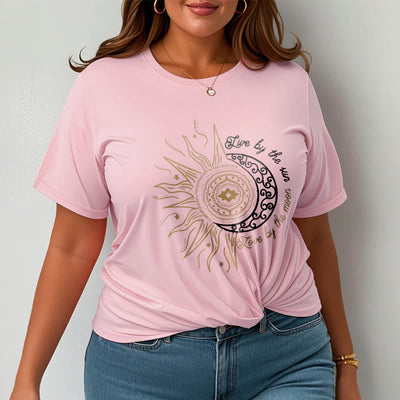 Foviel Live By The Sun Love By The Moon Tee T-shirt