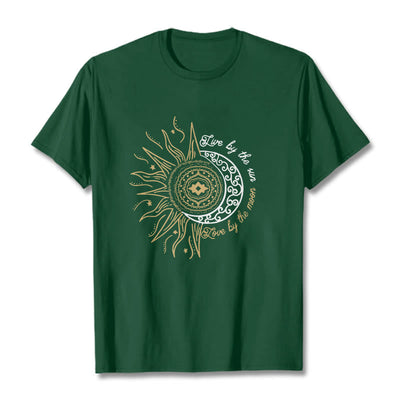 Foviel Live By The Sun Love By The Moon Tee T-shirt