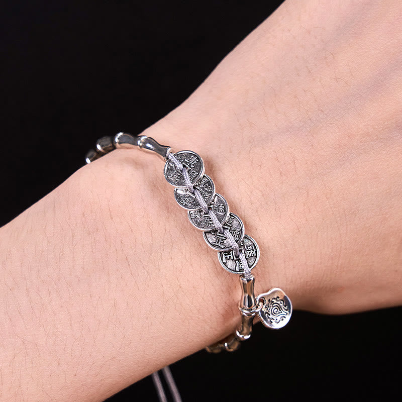 Foviel Fünf Kaiser Münzen Berg Geister Geld ausgeben Armband