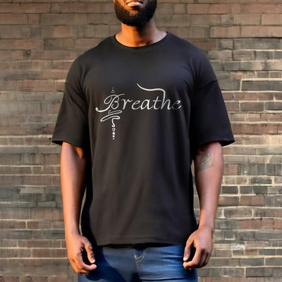 T-shirt Foviel Breathe Word