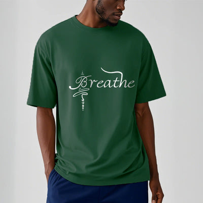 T-shirt Foviel Breathe Word