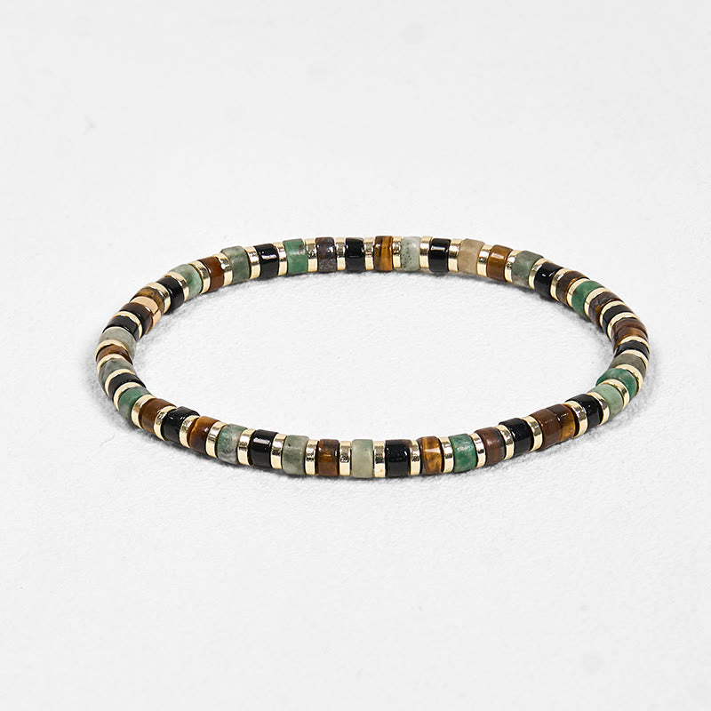 FREE Today: Support and Powerful Natural Hematite Tiger Eye Stones Bracelet