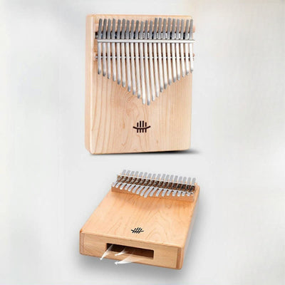 Foviel Kalimba 21 Tasten Daumen Klavier Acacia Maple Sapele Holz Portable Finger Klavier