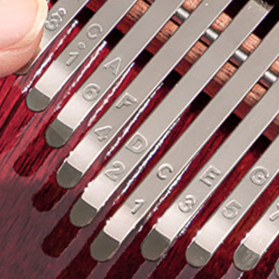 Foviel Kalimba 21 Tasten Daumen Klavier Peltogyne Holz Portable Finger Klavier
