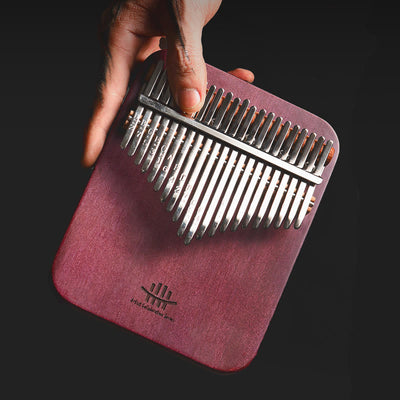 Foviel Kalimba 21 Tasten Daumen Klavier Peltogyne Holz Portable Finger Klavier
